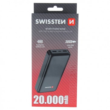 SWISSTEN WORX POWER BANK 20000 mAh