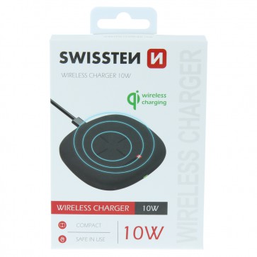 SWISSTEN WIRELESS CHARGER 10W BLACK