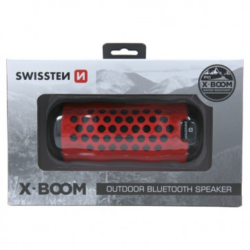 BLUETOOTH SPEAKER SWISSTEN X-BOOM RED