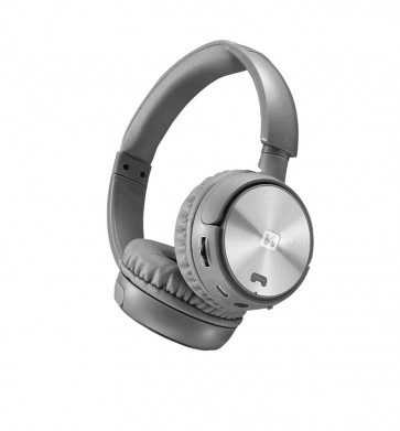 WIRELESS STEREO HEADPHONES SWISSTEN TRIX SILVER/GREY