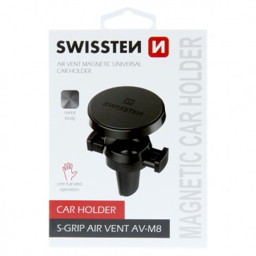 MAGNETIC CAR HOLDER SWISSTEN S-GRIP AIR VENT AV-M8