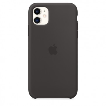 Apple Siliconenhoesje voor iPhone 11 - Zwart