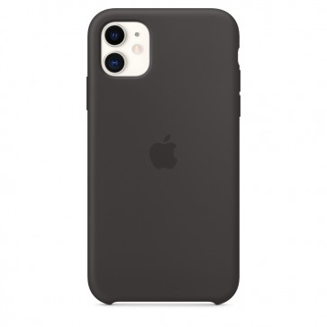 Originele Apple Siliconenhoesje voor iPhone 11 - Zwart