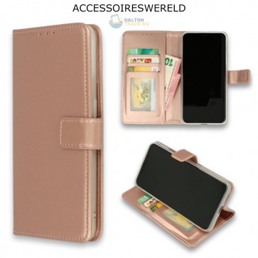 Bookcase Rose Goud- Samsung Galaxy A20s - Portemonnee hoesje