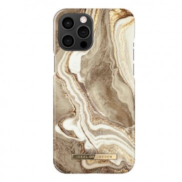 iDeal of Sweden - Apple Iphone 12 Pro Max Fashion Case - Golden Sand Marble