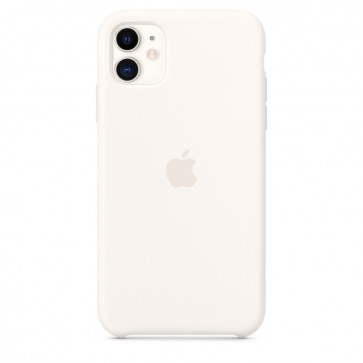 Originele Apple Siliconenhoesje voor iPhone 11 - Zacht Wit