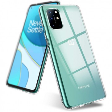 Siliconen Hoesje - OnePlus 8T - Transparant