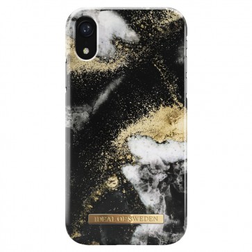 iDeal of Sweden Apple iPhone XR Fashion Case Black Galaxy Marble
