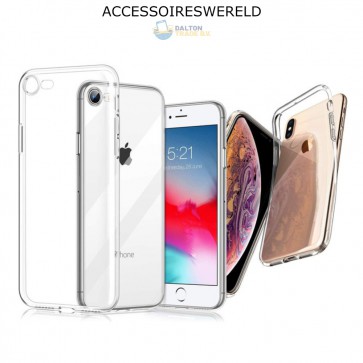 Siliconen backcase - iPhone Xr - Siliconen hoesje - Transparant