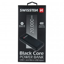 SWISSTEN BLACK CORE POWER BANK 20000 mAh