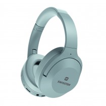 WIRELESS STEREO HEADPHONES SWISSTEN HURRICANE GREY