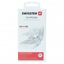 BLUETOOTH TWS EARPHONES SWISSTEN FLYPODS WHITE