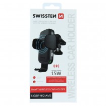 SWISSTEN CAR HOLDER WITH WIRELESS CHARGER S-GRIP W2-AV5