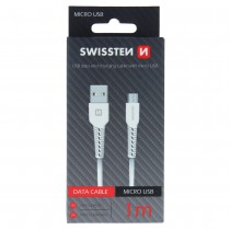 DATA CABLE SWISSTEN USB / MICRO USB 1,0 M WHITE