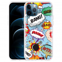 Just in Case Apple iPhone 12 Pro Hoesje Comic