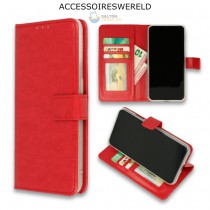 Bookcase Rood - Samsung Galaxy S21 Plus - Portemonnee hoesje