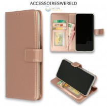 Bookcase Rose Goud - Samsung Galaxy A71 - Portemonnee hoesje