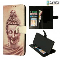 Bookcase Buddha Goud - Samsung Galaxy A52 4G / Samsung Galaxy A52 5G - Portemonnee hoesje