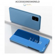Clear View Cover - Samsung Galaxy A51 - Blauw