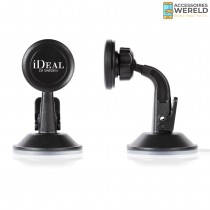 iDeal of Sweden Universal Magnetic Car Mount Suction Cup Black