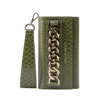 iDeal of Sweden Studio Clutch voor iPhone 12 Mini Green Snake