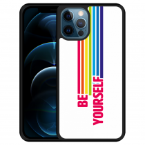 Just in Case iPhone 12 Pro Hardcase hoesje Be Yourself