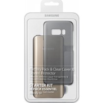 Samsung batterij kit (cover+powerbank+kabel) voor Samsung S8