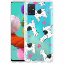 Just in Case Samsung Galaxy A51 Hoesje Alpaca