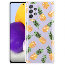 Just in Case Samsung Galaxy A72 Hoesje Ananas