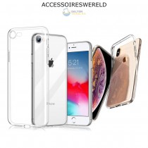 Siliconen backcase - iPhone 12 Pro Max - Siliconen hoesje - Zwart