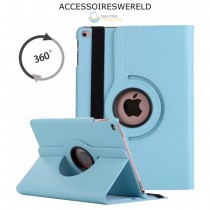 Samsung Galaxy Tab S6 Lite Bookcase - 360 graden draaibare hoes - Lichtblauw