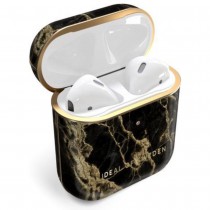 iDeal of Sweden - Apple Airpods gen1 + gen2 case - Golden Smoke Marble